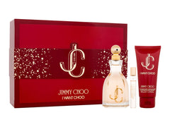 Jimmy Choo I Want Choo 100ml EDP + 100ml Loción Corporal + 7.5ml EDP Set de Regalo para Mujer