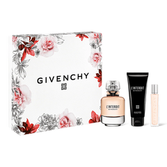 Givenchy L'interdit 80ml EDP + 75ml Body Milk + 12.5 ml Mini for Women Gift Set