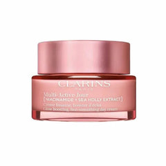 Clarins Crema de Día Multi-Active Glow Estimulante, Alisadora de Líneas - Piel Seca 50ml
