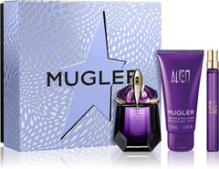 Mugler Alien EDP Set Regalo Ricaricabile 30ml + Mini 10ml + Lozione Corpo 50ml