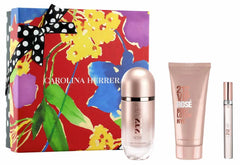 Carolina Herrera 212 VIP Rose 80ml EDP + 100ml Testápoló + 10ml EDP szett nőknek