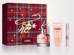 Set de Regalo Activo para Mujer Jean Paul Gaultier Scandal 80ml EDP + 75ml Loción Corporal + Mini 10ml