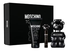 Moschino Toy Boy 100ml EDP + 100ml Gel Corporel + 10ml EDP pour hommes Coffret cadeau