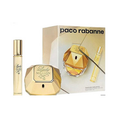 Paco Rabanne Lady Million 80ml EDP + 20ml Mini Set Regalo per Donna