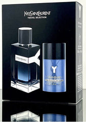 Set de regalo YSL Yves Saint Laurent Y 100ml EDP + 75g Stick desodorante para hombre