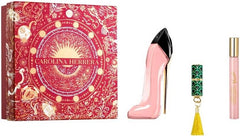 Carolina Herrera Good Girl Blush 80ml EDP + 10ml Mini + szájfény ajándékszett nőknek