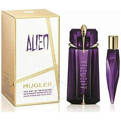 Coffret cadeau Mugler Alien EDP 90ml + Mini EDP 10ml pour femmes