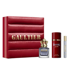 Set de regalo Jean Paul Gaultier Scandal Pour Homme 50ml EDT de 3 piezas