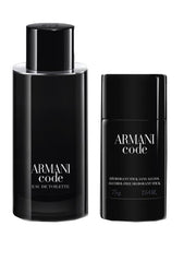 Giorgio Armani Armani Code 125 ml Eau de Toilette + 75 ml Deo-Stick für Herren Geschenkset
