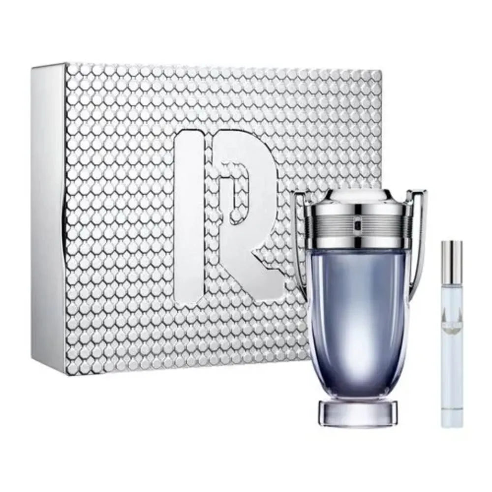 Set de regalo Paco Rabanne Invictus para hombre 200ml EDT + Spray EDT 10ml
