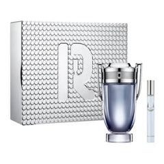 Set de regalo Paco Rabanne Invictus para hombre 200ml EDT + Spray EDT 10ml