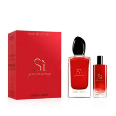 Giorgio Armani Armani Si Passione 100ml EDP + 15ml EDP Mini Set Regalo per Donna