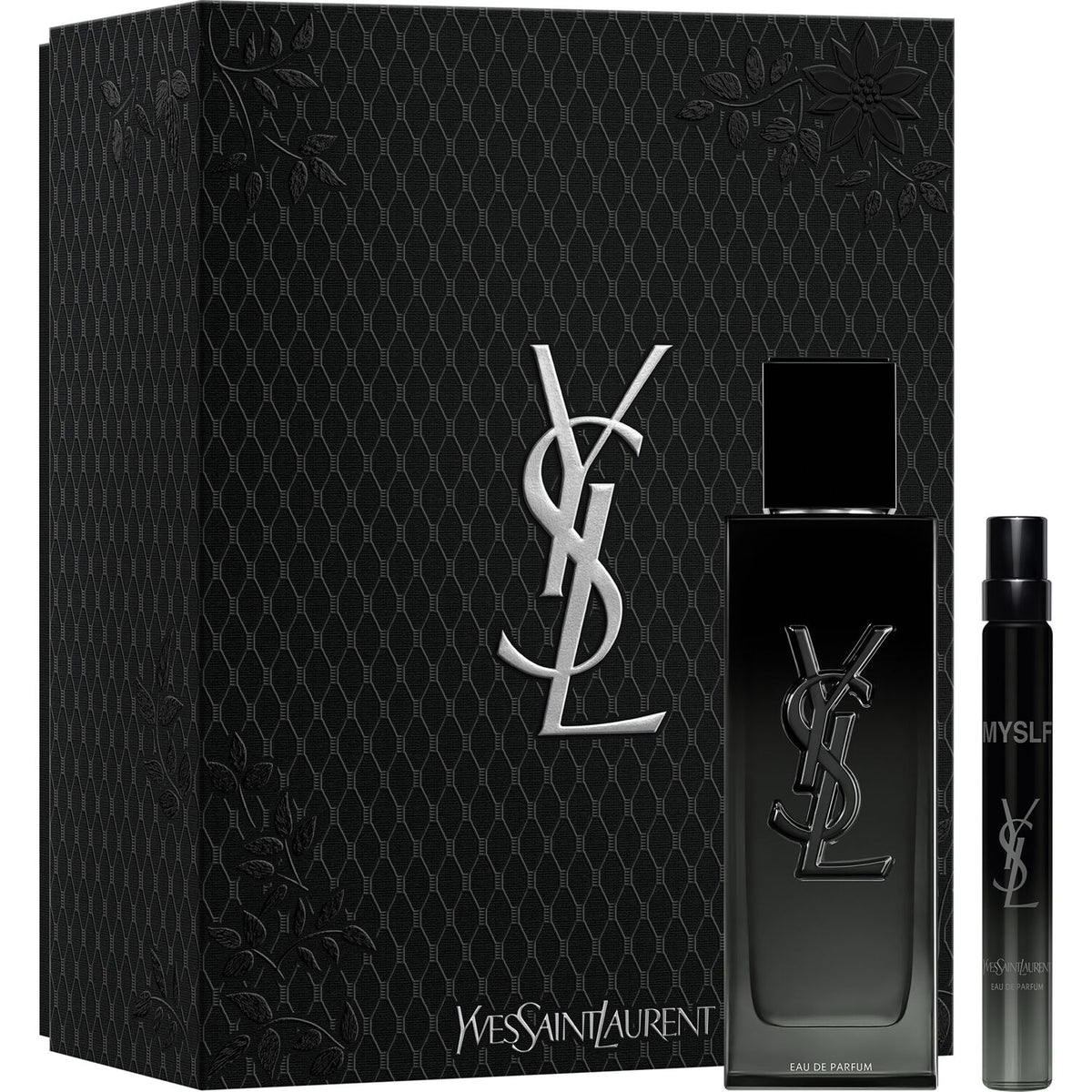 YSL Yves Saint Laurent Myself 100ml EDP + 10ml mini + utazótáska férfiaknak ajándékszett