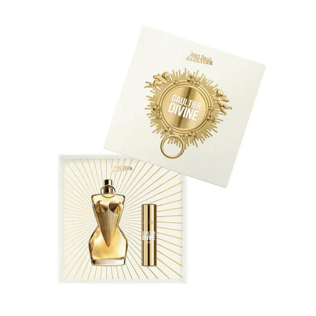 Jean Paul Gaultier Divine 100ml EDP + 10ml Mini per Donna Set Regalo