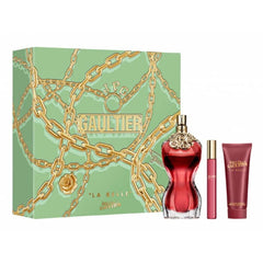 Coffret cadeau Jean Paul Gaultier La Belle 100ml EDP + Lait Corporel 75ml + Mini EDP 10ml pour femmes