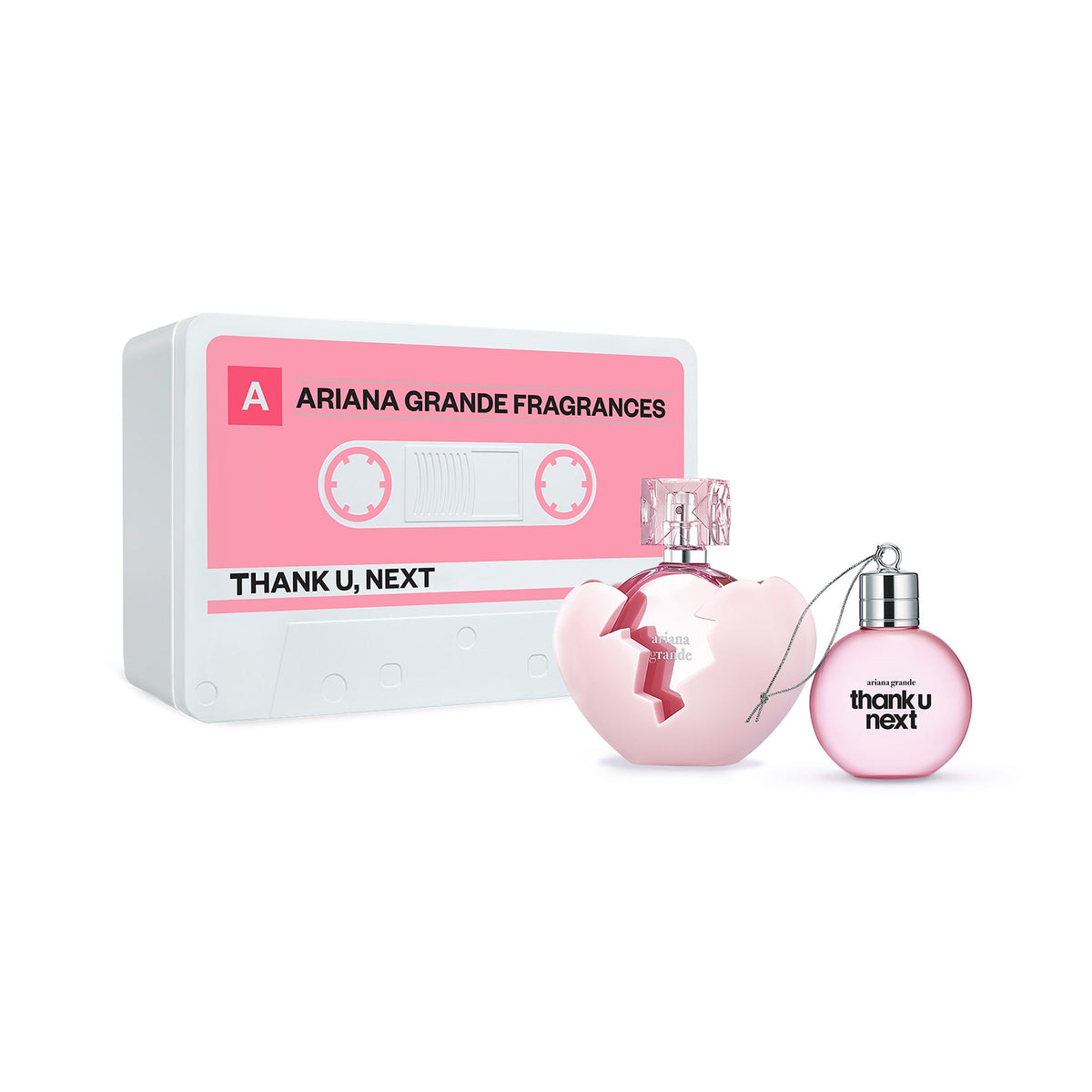 Coffret cadeau Ariana Grande Thank U Next 30ml EDP & Gel douche boule ornement 2023
