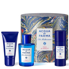 Acqua di Parma Blu Mediterraneo - Fico di Amalfi Set de Regalo 75ml EDT + 40ml Gel de Ducha + 50ml Loción Corporal