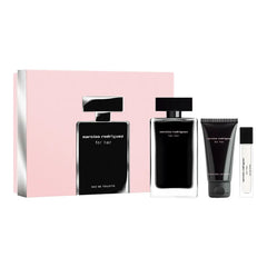 Set de regalo Narciso Rodriguez For Her 100ml EDT + 50ml loción corporal + Mini