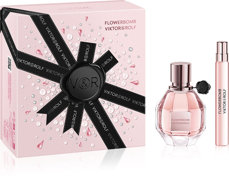 Viktor & Rolf Flowerbomb 50ml EDP + 10ml mini EDP női ajándékszett