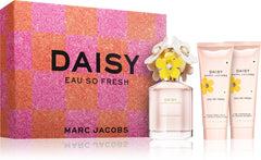 Set de regalo Marc Jacobs Daisy Eau So Fresh 75ml EDT + Loción corporal 75ml + Gel de ducha 75ml para mujer