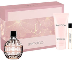 Jimmy Choo 100ml EDP + 100ml Lait Corporel + 7.5ml EDP coffret pour femmes