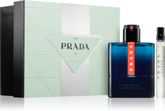 Prada Luna Rossa Ocean Coffret Cadeau pour Homme 100ml EDP + 10ml Mini