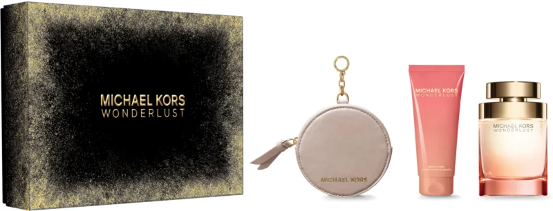Michael Kors Wonderlust Coffret Cadeau 100ml EDP + 100ml Lait Corporel + Sac