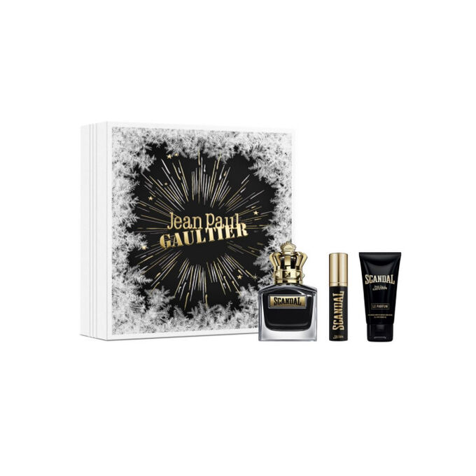 Jean Paul Gaultier Scandal Le Parfum Pour Homme 100ml EDT + Gel de Ducha 75ml + Mini