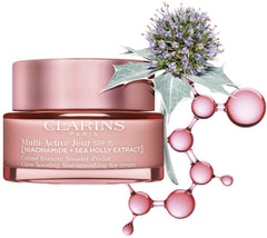 Clarins Crema de Día Multi-Active Glow SPF15 - Todo Tipo de Piel 50ml Estimulante, Alisadora de Líneas