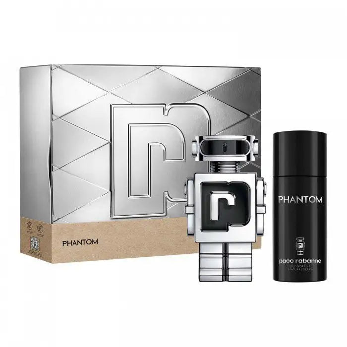 Set de regalo Paco Rabanne Phantom 100ml EDT + 150ml Desodorante