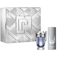 Paco Rabanne Invictus 100ml Spray EDT + 150ml Spray Déodorant pour hommes Coffret Cadeau