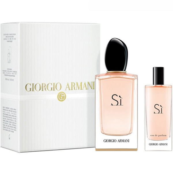 Set de regalo Armani Si 100ml EDP + Mini 15ml para mujer