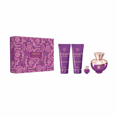Versace Dylan Purple 100ml EDP + 100ml tusfürdő + 100ml testápoló + Mini ajándékszett nőknek
