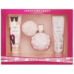 Coffret cadeau Ariana Grande Sweet Like Candy 100ml EDP + Lait Corporel 100ml + Gel Douche 100ml