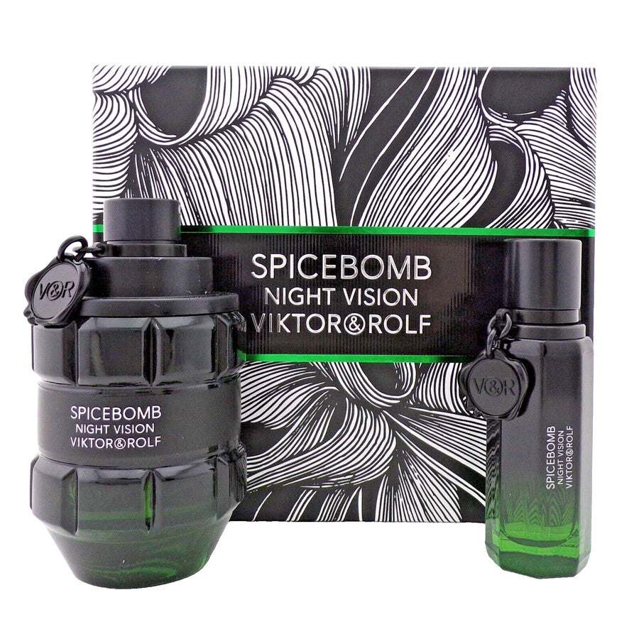 Viktor &amp; Rolf Spicebomb Night Vision 90 ml Eau de Toilette + 20 ml Eau de Toilette für Herren Geschenkset