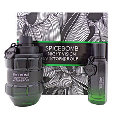 Viktor &amp; Rolf Spicebomb Night Vision 90 ml Eau de Toilette + 20 ml Eau de Toilette für Herren Geschenkset